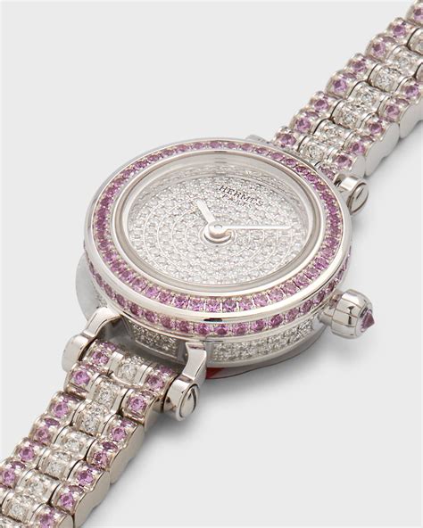 hermes w045759ww00|Faubourg Joaillerie watch, Mini model, 16 mm .